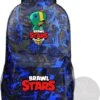 Merkloos Tijd Voor BRAWL | Brawl Stars Rugzak| Rugtas| Schooltas| Nieuwste Game | New Backpack | Black Blue -Huishoudelijke Artikelen Verkoop 1002x1200