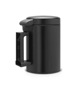 Brabantia NewIcon Wandprullenbak - 3 L - Matt Black -Huishoudelijke Artikelen Verkoop 1021x1200 3