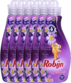Robijn Creations Wasverzachter VOORDEELVERPAKKING 6X 1,25L. 300 Wasbeurten "Paarse Orchidee & Bosbessen" 7 Robijn Creations Wasverzachter VOORDEELVERPAKKING 6X 1,25L. 300 Wasbeurten "Paarse Orchidee & Bosbessen" -Huishoudelijke Artikelen Verkoop 1027x1200