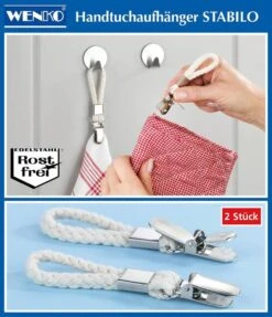 Wenko Handdoekclips , 4 Stuks -Huishoudelijke Artikelen Verkoop 1033x1200 1