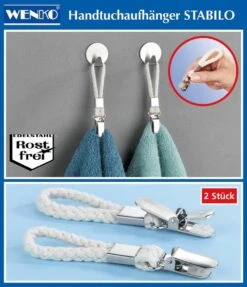 Wenko Handdoekclips , 4 Stuks -Huishoudelijke Artikelen Verkoop 1033x1200