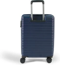 ©TROLLEYZ - Amsterdam No.9 - Trolley - 55cm Met TSA Slot - Dubbele Wielen - 360° Spinners - 100% ABS - Handbagage Koffer In Ocean Blue -Huishoudelijke Artikelen Verkoop 1116x1200 1