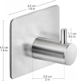 Tatkraft George Heavy Duty Zelfklevende Wandhaakjes - RVS Handdoekhouder Haak - Muur Ophang Zelfklevend Muurhaak Ophanghaakjes - Handdoekklem Keuken Ophanghaak Zonder Boren - Wand Theedoek / Handdoek Houder - Universeel Gebruik - Set Van 4 Stuks -Huishoudelijke Artikelen Verkoop 1142x1200 1