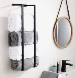 Handdoekrek - 70 Cm - RVS - Handdoekhouder BaderiQ Paris Large - MODEL 2023 - Schroeven Of Plakken - Handdoekenhouders - Handdoekhaak - Handdoek Organizer - Rvs Mat Zwart Poedercoating - Large H70xB20xD14 - Ook Beschikbaar In 40 Cm 16 Handdoekrek - 70 Cm - RVS - Handdoekhouder BaderiQ Paris Large - MODEL 2023 - Schroeven Of Plakken - Handdoekenhouders - Handdoekhaak - Handdoek Organizer - Rvs Mat Zwart Poedercoating - Large H70xB20xD14 - Ook Beschikbaar In 40 Cm -Huishoudelijke Artikelen Verkoop 1151x1200