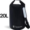 Trendwares - Drybag – Strandtas - Waterdichte Tas – Droogtas – Rugtas - Survival Outdoor Tas – 20 Liter - Zwart -Huishoudelijke Artikelen Verkoop 1152x1200 5