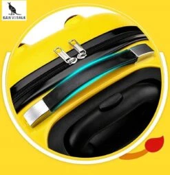 San Vitale® - Lichtgewicht Reis Koffer - Trolley - Handbagage - Leeuw - Geel 14 San Vitale® - Lichtgewicht Reis Koffer - Trolley - Handbagage - Leeuw - Geel -Huishoudelijke Artikelen Verkoop 1161x1200