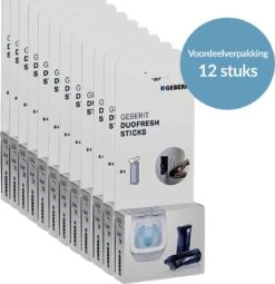 Geberit DuoFresh Sticks - 96 Stuks - Voordeelverpakking - Toilet/WC Blokjes Inbouwreservoir -Huishoudelijke Artikelen Verkoop 1163x1200