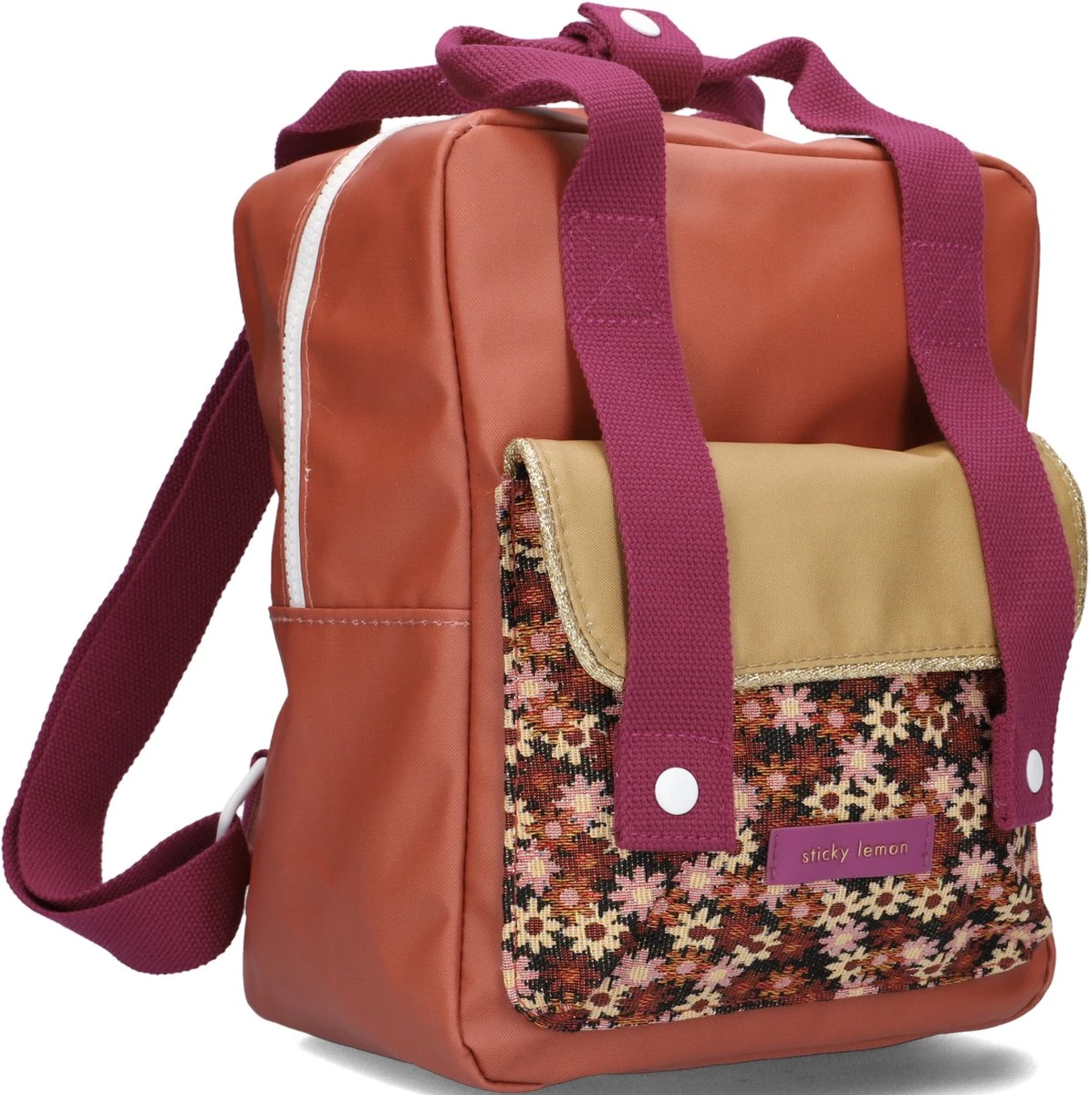 Sticky Lemon Backpack Small | Rugzak - Rugtas | A Journey Of Tales | Golden, Jeronicus Brown 17 Sticky Lemon Backpack Small | Rugzak - Rugtas | A Journey Of Tales | Golden, Jeronicus Brown - Afbeelding 15