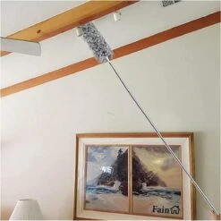 Fain® Plumeau Met Telescoopsteel – Grijs – 80 Tot 280 Cm - Uitschuifbaar – Wasbaar - Flexibel 360° Draaibaar – Duster - Microvezel Ragebol -Huishoudelijke Artikelen Verkoop 1198x1200 13
