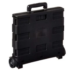 MH Label - XXL - Boodschappentrolley - 70 Liter - Inklapbaar Boodschappenkrat - Vouwkrat Op Trolley - Boodschappenkar - Opbergkrat - Opvouwbaar - Krat Trolley -Huishoudelijke Artikelen Verkoop 1198x1200 7