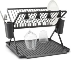 Brabantia SinkSide Afdruiprek - Inklapbaar - Dark Grey -Huishoudelijke Artikelen Verkoop 1200x1010