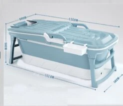 Foresta Opvouwbaar Bad Voor Volwassenen - 150cm - Bath Bucket - Blauw -Huishoudelijke Artikelen Verkoop 1200x1032