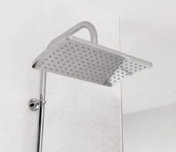 SCHÜTTE Mallorca Douchesysteem - Regendouche - 95 Cm Stang - Wandhouder In Hoogte Verstelbaar - Chroom -Huishoudelijke Artikelen Verkoop 1200x1037