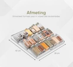 Johannes & Co - 2 Set Kruidenrek Voor Lade - Keuken Organizer - Kruiden Organizer 12 Johannes & Co - 2 Set Kruidenrek Voor Lade - Keuken Organizer - Kruiden Organizer -Huishoudelijke Artikelen Verkoop 1200x1097 4