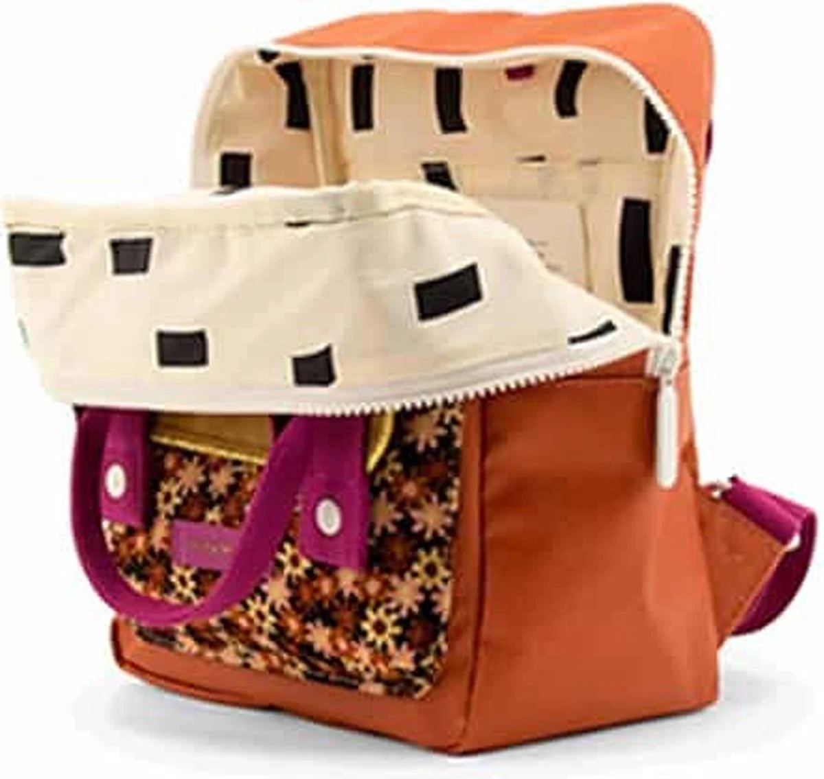 Sticky Lemon Backpack Small | Rugzak - Rugtas | A Journey Of Tales | Golden, Jeronicus Brown 6 Sticky Lemon Backpack Small | Rugzak - Rugtas | A Journey Of Tales | Golden, Jeronicus Brown - Afbeelding 4