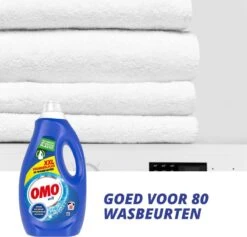Omo Wit XXL Vloeibaar Wasmiddel - 80 Wasbeurten - Voordeelfles -Huishoudelijke Artikelen Verkoop 1200x1152 5