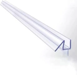 Minismus Douchedeurafdichting Met Waterkering (2 Strips Van 1 Meter, Makkelijk Inkortbaar) - Waterstopper Geschikt Voor Glas Van 6 Tot 8 Mm - Douchedorpel - Lekstrip Voor Horizontale Bevestiging -Huishoudelijke Artikelen Verkoop 1200x1164 3