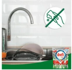 Dreft Platinum Plus All In One - Vaatwastabletten - Citroen - Voordeelverpakking 5 X 16 Stuks -Huishoudelijke Artikelen Verkoop 1200x1168 2