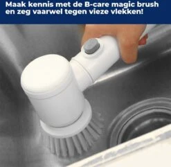 B-care Magic Brush - Elektrische Multifunctionele Schoonmaakborstel - 7 Opzetstukken - Wasborstel - Poetsmachine - Schrobborstel - Handborstel - Werkborstel - Schrobber - Boorborstel - Reinigingsborstel 23 B-care Magic Brush - Elektrische Multifunctionele Schoonmaakborstel - 7 Opzetstukken - Wasborstel - Poetsmachine - Schrobborstel - Handborstel - Werkborstel - Schrobber - Boorborstel - Reinigingsborstel -Huishoudelijke Artikelen Verkoop 1200x1170 3