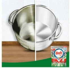 Dreft Platinum Plus All In One - Vaatwastabletten - Citroen - Voordeelverpakking 5 X 16 Stuks -Huishoudelijke Artikelen Verkoop 1200x1173 4