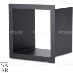 SAAR -Inbouw Toilet Reserve Rolhouder RVS - Met - MAT ZWART - Inzetstuk , (uitneembaar) -72 X 20 X 13 Cm - Inbouwdiepte 12 Cm -Huishoudelijke Artikelen Verkoop 1200x1195 3