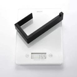 DesignX 3M™ Toiletrolhouder Zonder Boren Zwart Zelfklevend - WC Rolhouder - Matte - Papier - Houder - Incl. 3M Plakstrip -Huishoudelijke Artikelen Verkoop 1200x1198 8