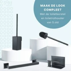 Handdoekrek - RVS - Badkameraccessoires - Keukenaccessoires - Mat Zwart - 40 Cm -Huishoudelijke Artikelen Verkoop 1200x1200 101