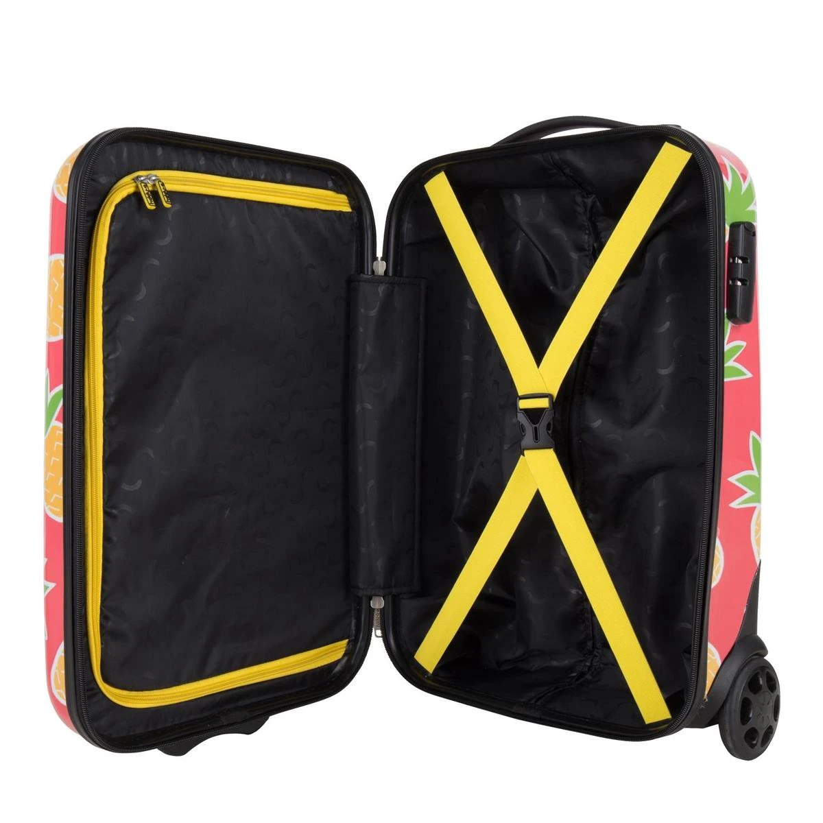 BHPPY - Pretty Pineapple - Handbagage (55 Cm) 5 BHPPY - Pretty Pineapple - Handbagage (55 Cm) - Afbeelding 3