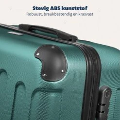 TRVLMORE Koffer - Handbagage - 54x36x20cm - 38L - Donkergroen -Huishoudelijke Artikelen Verkoop 1200x1200 1091