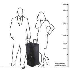 Enrico Benetti Orlando 35305 L Reistas / Sporttas Met Wielen / Wieltas 81 Liter - Zwart -Huishoudelijke Artikelen Verkoop 1200x1200 1124