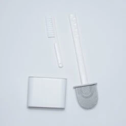 Lopoleis WC Borstel – Toiletborstel – Gesloten Bodem – WC Borstel Met Randreiniger – Siliconen – Grijs – WC Borstel Met Houder – Vrijstaand – Hangend – WC Borstel En Houder -Huishoudelijke Artikelen Verkoop 1200x1200 117