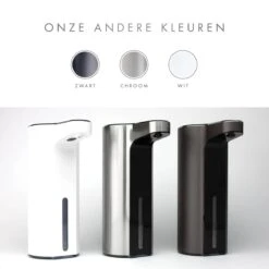 101Products Automatische Zeepdispenser - USB Oplaadbaar - Zeepdispenser Met Sensor - Zeeppompje - Zwart -Huishoudelijke Artikelen Verkoop 1200x1200 132