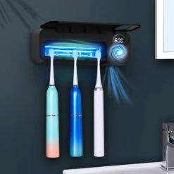 UV-Brush | Tandenborstelhouder Antibacterieel | Steriliserend UV Licht | Hangend | Zwart | Badkamer | Nieuw Model Met Ventilator -Huishoudelijke Artikelen Verkoop 1200x1200 157
