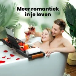RelaxTub® Badplank - Badplank Voor In Bad - Badrek - Verstelbaar - Anti Slip - Badplank Zwart - Badplank Hout - Badrekje Inclusief Boekenhouder, Tablethouder & Spiegel 15 RelaxTub® Badplank - Badplank Voor In Bad - Badrek - Verstelbaar - Anti Slip - Badplank Zwart - Badplank Hout - Badrekje Inclusief Boekenhouder, Tablethouder & Spiegel -Huishoudelijke Artikelen Verkoop 1200x1200 168