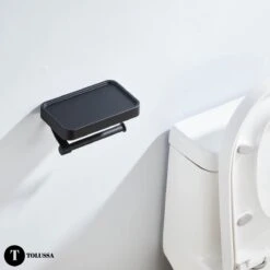 Tolussa Premium WC Rolhouder Zwart Met Plankje - Toiletrolhouder Zwart Met Plankje - Met En Zonder Boren 16 Tolussa Premium WC Rolhouder Zwart Met Plankje - Toiletrolhouder Zwart Met Plankje - Met En Zonder Boren -Huishoudelijke Artikelen Verkoop 1200x1200 19