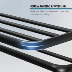 Vannons - Handdoekrek - Handdoekrek Badkamer - 2 Handdoeken - Handdoekrek Zelfklevend - Zwart -Huishoudelijke Artikelen Verkoop 1200x1200 196