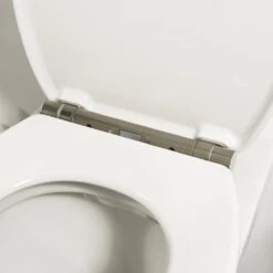 Tiger Boston - Toiletbril - WC Bril - Duroplast - Wit / RVS Geborsteld -Huishoudelijke Artikelen Verkoop 1200x1200 247