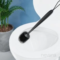 Toiletborstel Met Houder - WC Borstel - Vrijstaand - Siliconen - Zwart -Huishoudelijke Artikelen Verkoop 1200x1200 269