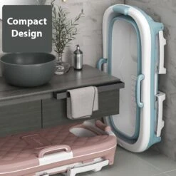 Simple Fix Zitbad - 138cm - Opvouwbaar Bad - Bath Bucket - Zitbad Voor Volwassenen - 220L - Extra Lang - Blauw -Huishoudelijke Artikelen Verkoop 1200x1200 277