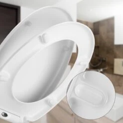 Casaria Wc Bril Duroplastic - Soft-close – Antibacterieel Wit -Huishoudelijke Artikelen Verkoop 1200x1200 297