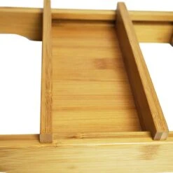 IVOL Badplank Bamboe - Badplank Hout Met Badrek Houders - Uitschuifbaar - 75 Tot 110 Cm -Huishoudelijke Artikelen Verkoop 1200x1200 325