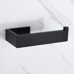 DesignX 3M™ Toiletrolhouder Zonder Boren Zwart Zelfklevend - WC Rolhouder - Matte - Papier - Houder - Incl. 3M Plakstrip -Huishoudelijke Artikelen Verkoop 1200x1200 354