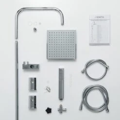 SCHÜTTE Tokyo Douchesysteem - Regendouche - 102 Cm Stang - Chroom -Huishoudelijke Artikelen Verkoop 1200x1200 371