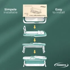 Foresta Volwassenen Zitbad XXL 150CM - Plastic Badkuip - Lime -Huishoudelijke Artikelen Verkoop 1200x1200 374