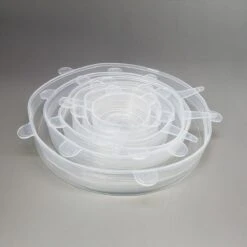 Siliconen Vershoud Deksels – Set Van 6 Stuks – Flexibel – Herbruikbaar – Wit - Stretch Tot Wel 30 Cm 18 Siliconen Vershoud Deksels – Set Van 6 Stuks – Flexibel – Herbruikbaar – Wit - Stretch Tot Wel 30 Cm -Huishoudelijke Artikelen Verkoop 1200x1200 419