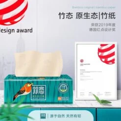 BAMTIME Bamboo Tissues Doos 4-laags Tissues / 90pcs 16box -karton -Huishoudelijke Artikelen Verkoop 1200x1200 445