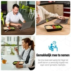 Meal Prep Bakjes - 20 Stuks - 1 Compartiment - Lunchbox - Diepvriesbakjes - Vershoudbakjes - Plastic Bakjes Met Deksel - Magnetron Bakjes Met Deksel - Meal Prep - Vershouddoos - 1L - BPA Vrij - Fitcrafters 14 Meal Prep Bakjes - 20 Stuks - 1 Compartiment - Lunchbox - Diepvriesbakjes - Vershoudbakjes - Plastic Bakjes Met Deksel - Magnetron Bakjes Met Deksel - Meal Prep - Vershouddoos - 1L - BPA Vrij - Fitcrafters -Huishoudelijke Artikelen Verkoop 1200x1200 451