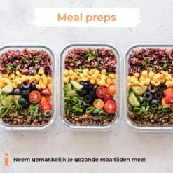 Formilo Meal Prep Bakjes - Lekvrije Vershoudbakjes - Diepvriesbakjes - Luchtdicht - BPA Vrij - Glas - 10 Stuks -Huishoudelijke Artikelen Verkoop 1200x1200 482