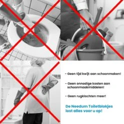 Needum ® Toiletblokjes Voor Inbouwreservoirs – WC-blokjes – Toiletblokken In Een Voordeelverpakking – 30 Stuks 13 Needum ® Toiletblokjes Voor Inbouwreservoirs – WC-blokjes – Toiletblokken In Een Voordeelverpakking – 30 Stuks -Huishoudelijke Artikelen Verkoop 1200x1200 501