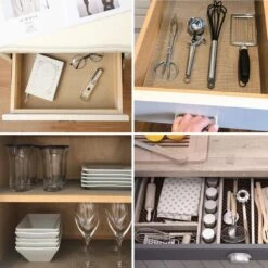 SWILIX ® Antislipmat Voor Kasten En Lades, Douchemat - Badkamermat - Badmat, Dienblad, Vloer - 4 Meter Rol - Anti Slip Mat - 400 X 30 Cm - Zwart -Huishoudelijke Artikelen Verkoop 1200x1200 55